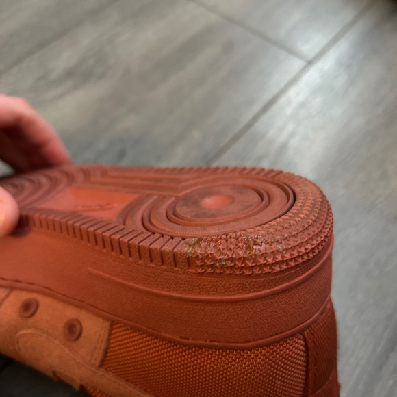 Nike SF Air Force 1 Dusty Peach Size 8 Hightop - Picture 12 of 15